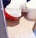 築25年中古マンション〈トイレの硬い白い床〉をアラフォーママがDIY。クッションフロアを敷くだけで〈ヘリンボーン柄のおしゃれ空間〉に雰囲気チェンジ！