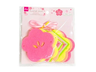 ダイソーフェルトガーランド桃の節句商品画像