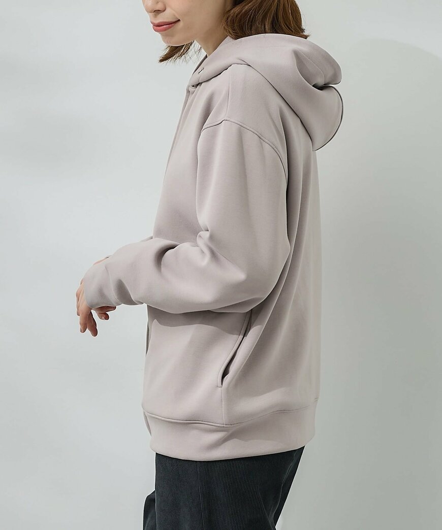 出所：ハニーズ公式　大人のゆるジップパーカー 