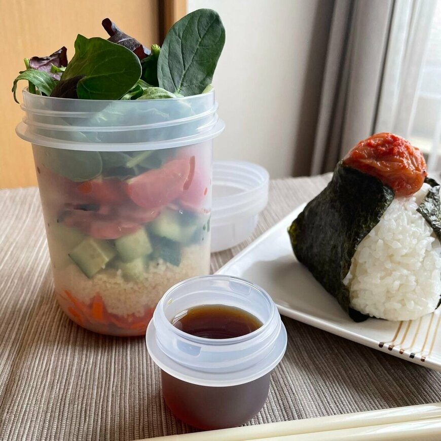 出所：無印良品ネットストア トッピングカップ付き　ランチカプセル