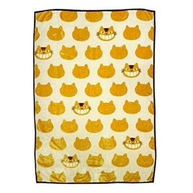 出所：ニトリ公式通販ニトリネット ハーフ毛布トトロ　ネコバスシルエット