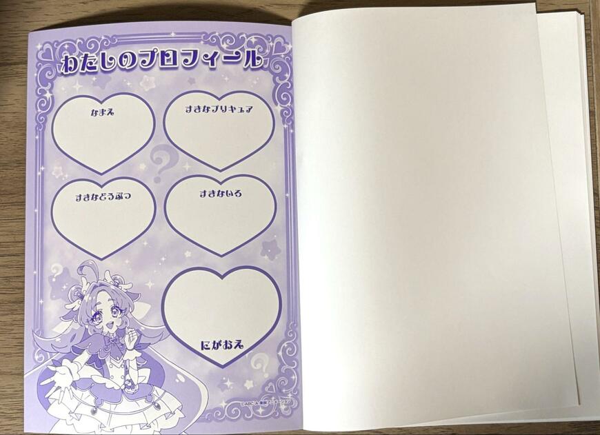 筆者撮影（セリア、B5 じゆうちょう 名探偵プリキュア！）