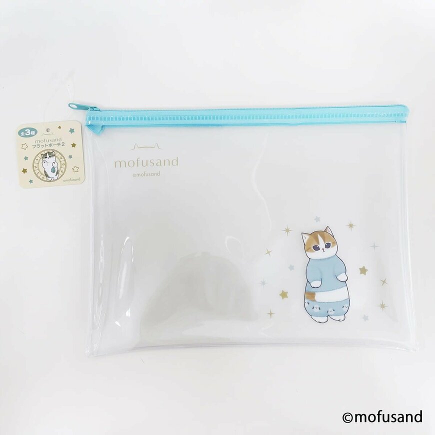 出所：mofusand フラットポーチ2　ワッツ公式　