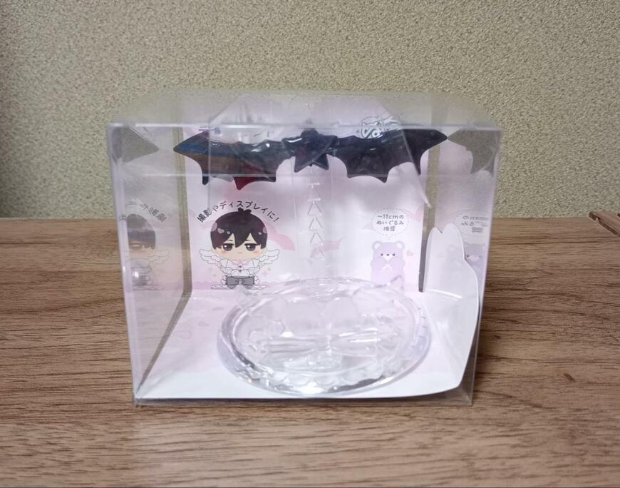 筆者撮影（セリア、ぬいぐるみデコスタンド 天使と悪魔）