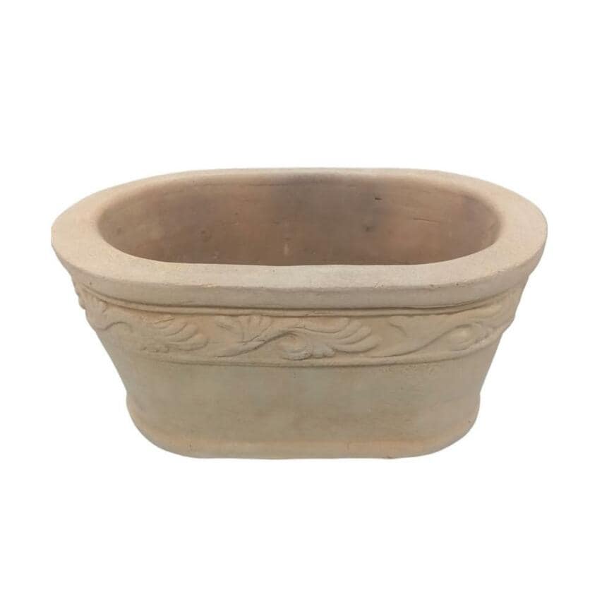 出所：ホームセンター通販コメリドットコム　Breezy Green　アンティーク調テラコッタ鉢　フルア　30cm　OV