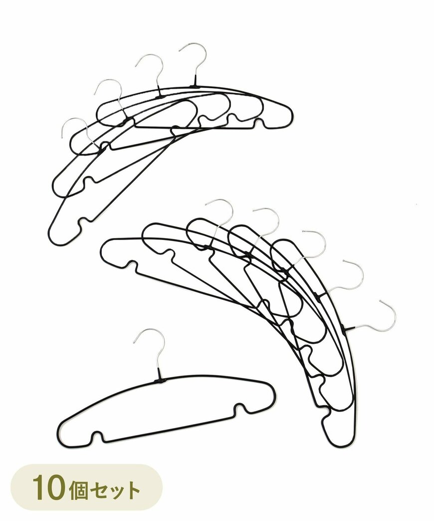 3COINS公式　WEB限定ノンスリップハンガー10個セット