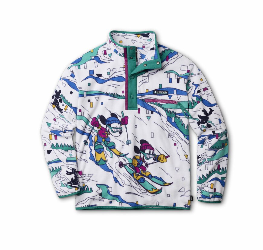出所:株式会社コロンビアスポーツウェアジャパン Disney Half Snap Fleece