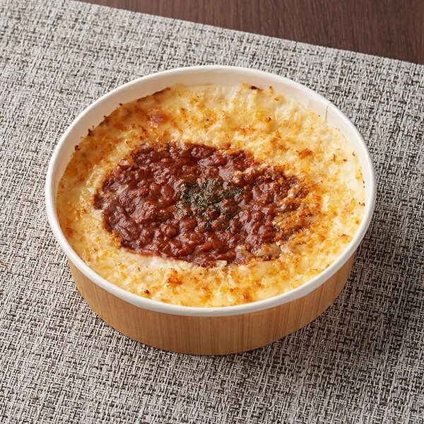 ファミリーマートの新商品：牛肉とたまねぎの旨み　ミートソースドリア