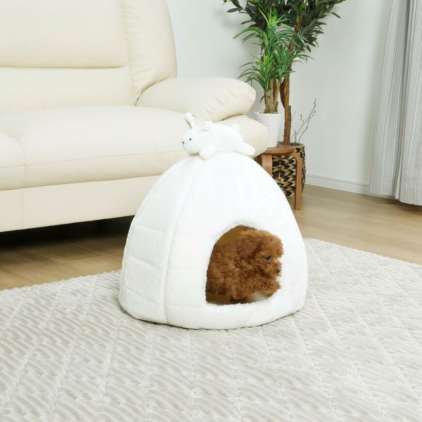 Petami　ドームベッド　ウサギ　抗菌発熱