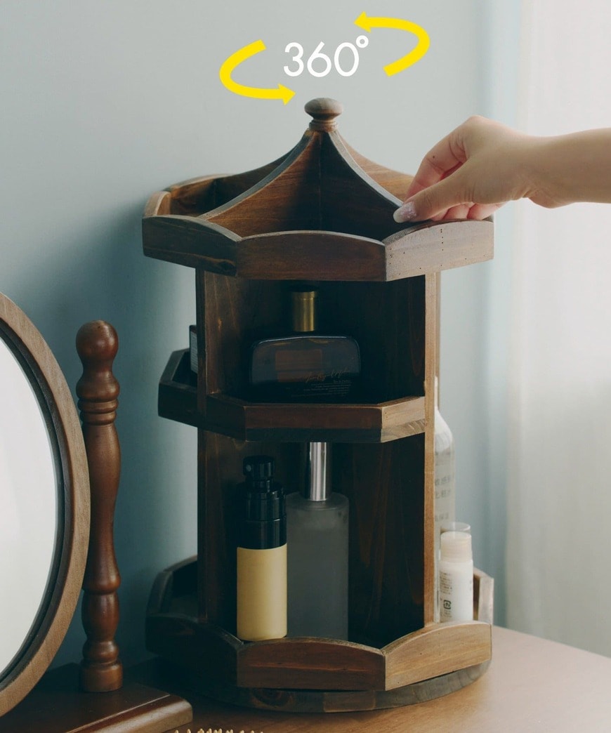 salut! 回転式ラック／British charm 360度回転イメージ