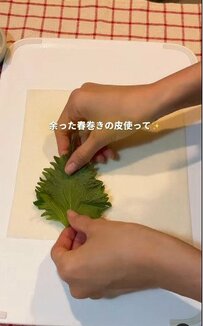 【中華弁当】旦那さんに贈るがっつりスタミナチャーハン！春巻きに入れるネギの大胆な使い方が話題