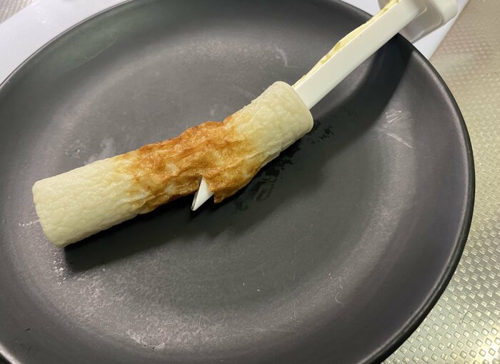 ちくわから突き出たちくわデコレーター