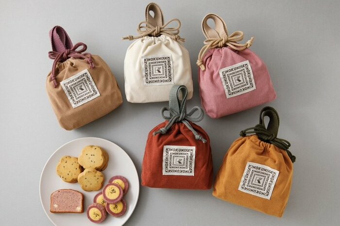 コーデュロイスイーツバッグ