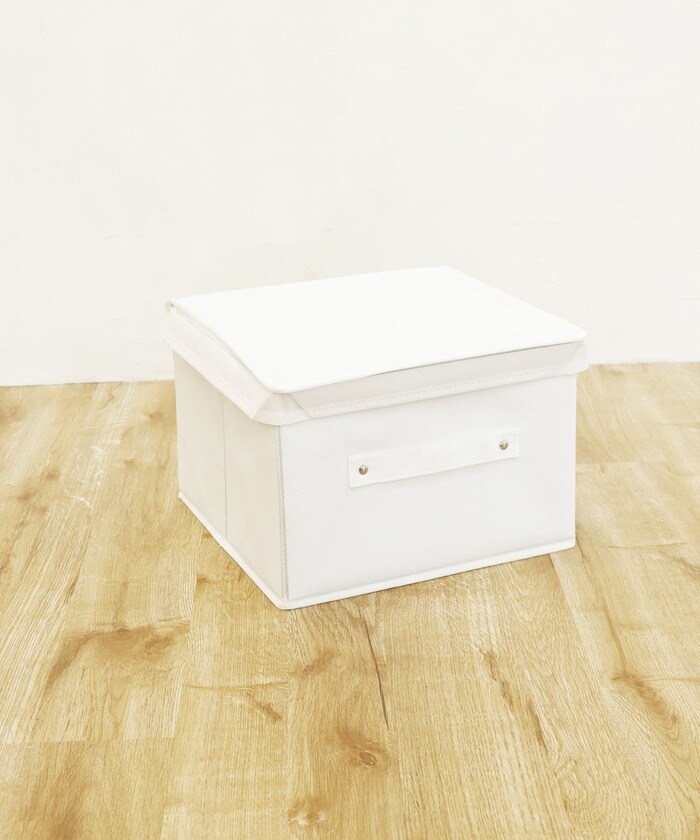 フタ付スクエアボックス/不織布収納シリーズ