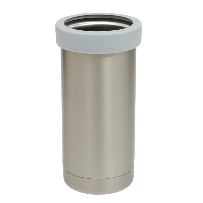 500ml缶の冷えたドリンクを内部にセットするだけで保冷OK