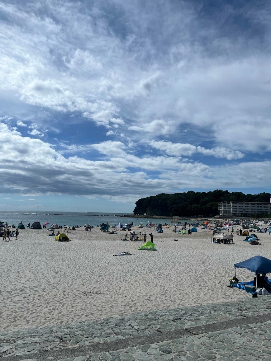 去年の白良浜海水浴場