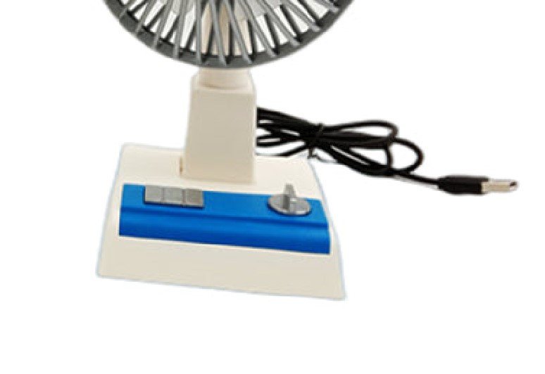 出所：公式通販ダイソーネットストア ミニ扇風機（USB式、昭和風）