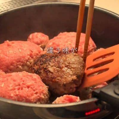【お弁当術】フライパン1つで週末に作る5日分の〈ハンバーグ弁当〉。カレーやチーズなどソースを変えてマンネリを防ぎ、日々の手間を省きつつ飽きさせない工夫