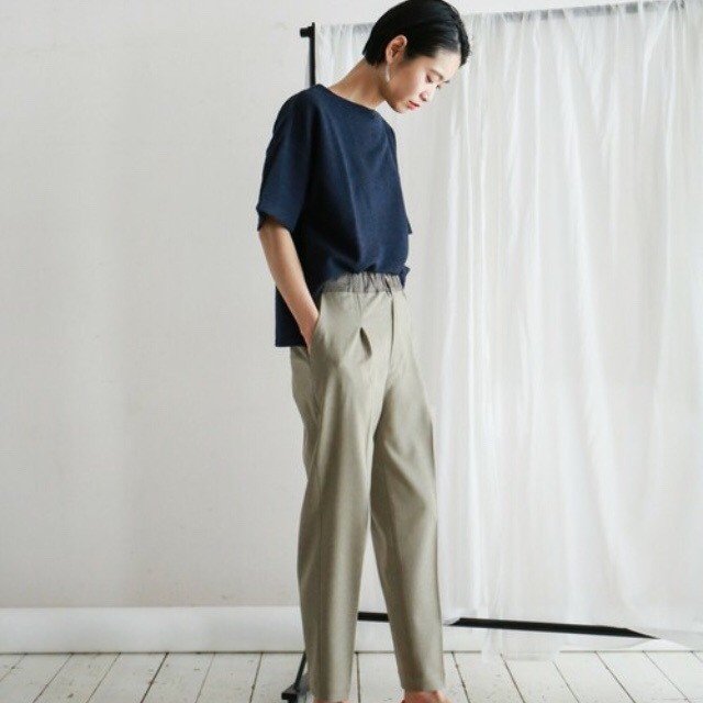 FIL DE FER - リネンライクテーパードパンツ ¥15,120（税込）