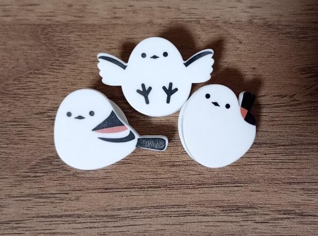 出所：筆者撮影（セリア、雪の妖精 ダイカットクリップ 3P）