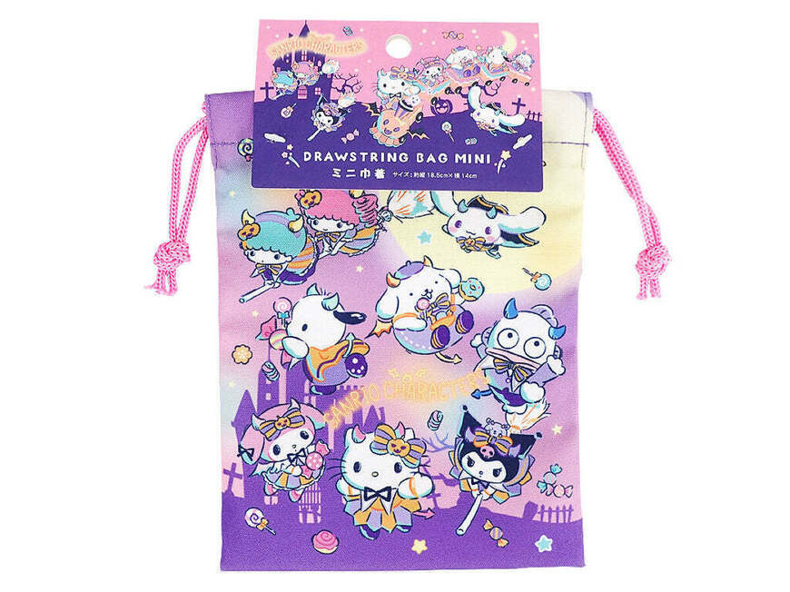 出所：公式通販 ダイソーネットストア ミニ巾着 サンリオハロウィン