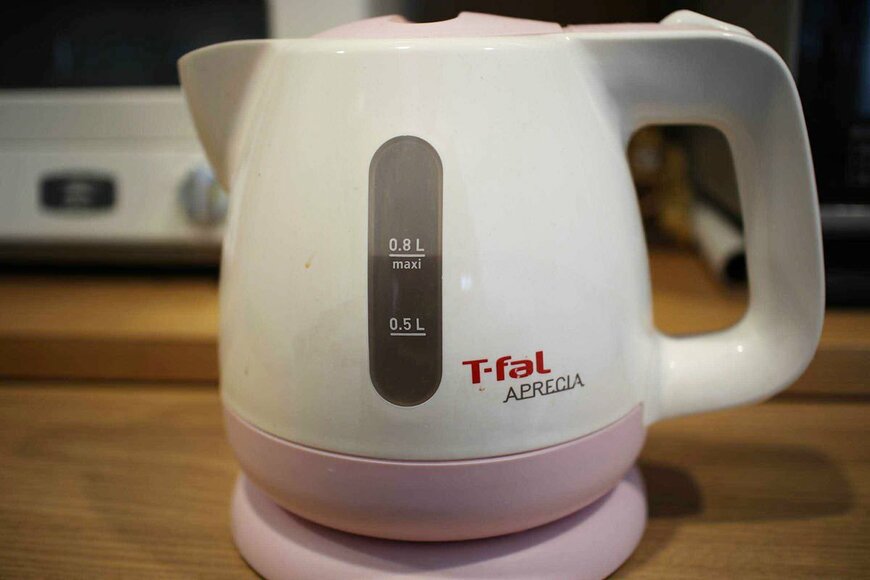 動員された筆者宅の電気ケトル