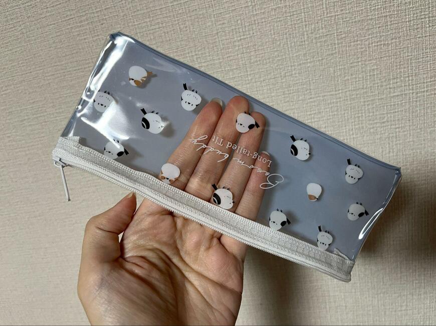 キャンドゥ、ペンケース　シマエナガ柄