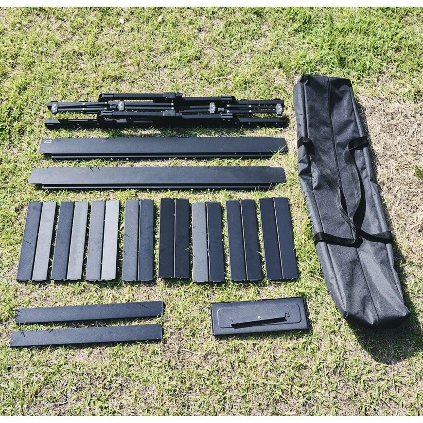 アルペン、アルミユニットテーブル110商品画像