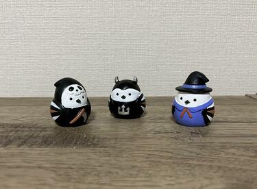 Seria - ☆シマエナガ ハロウィン☆ 即カゴIN！セリアの「シマエナガマスコット」がハロウィン仕様で