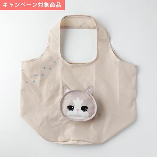 紀ノ国屋 コンパクトバッグ(猫)