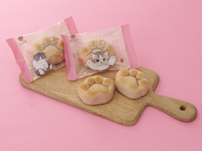 その1：肉球まんじゅう　いちご味