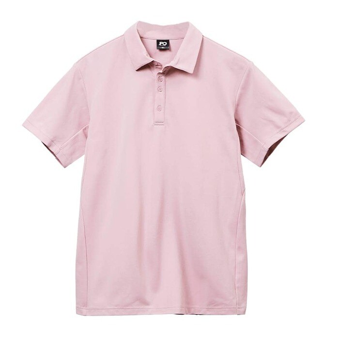 動きフィットゴルフポロシャツ