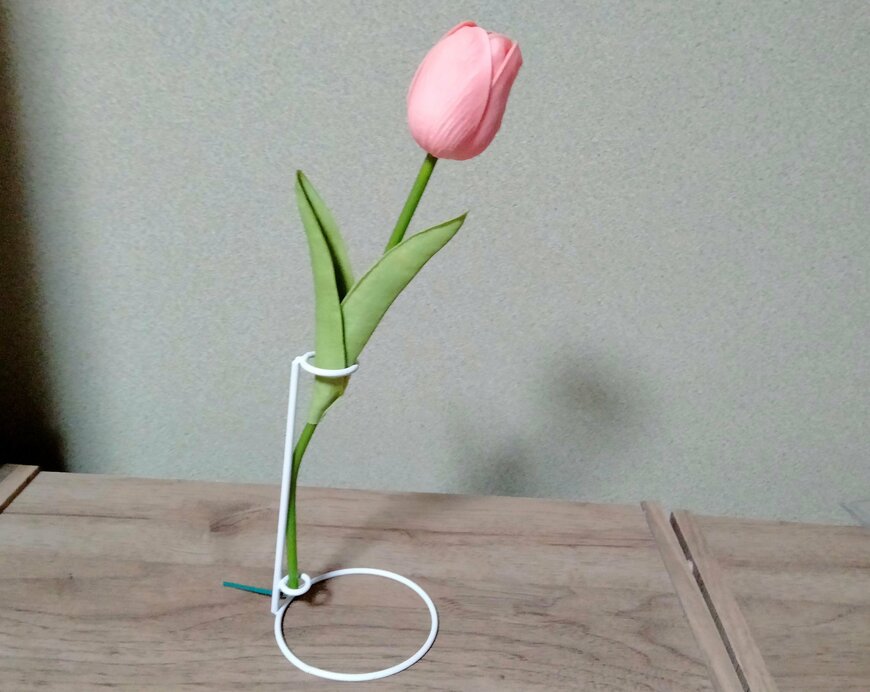 筆者撮影（セリア、ワイヤースタンド ボトムラウンド）