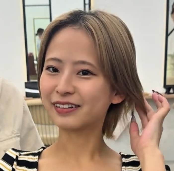 「できるだけ明るくしたくて」“ブリーチのメンテナンス”で来店した女性がイメチェン！→抜け感のある仕上がりに歓喜