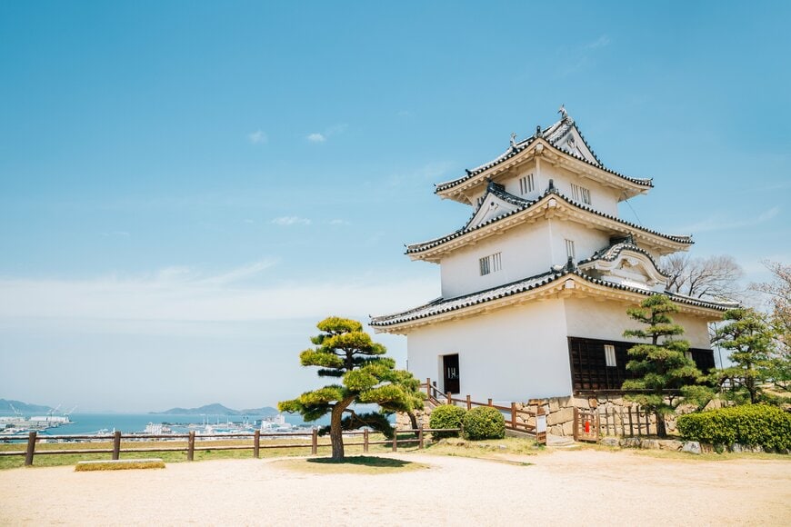 香川県にある丸亀城