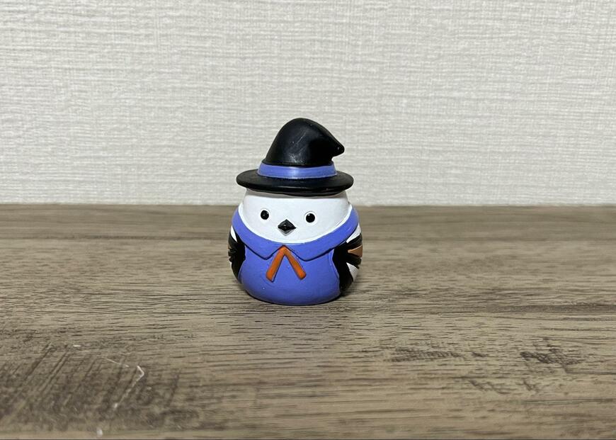 セリア、リトルフレンド ハロウィンモンスター シマエナガ画像