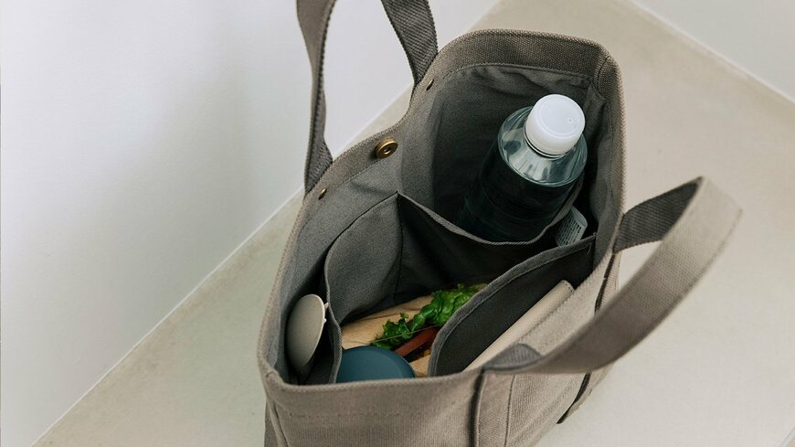 株式会社ウェルカム　コットントートバッグ カーキ