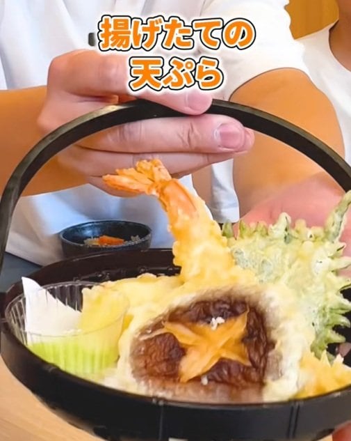 山愛御膳の天ぷら