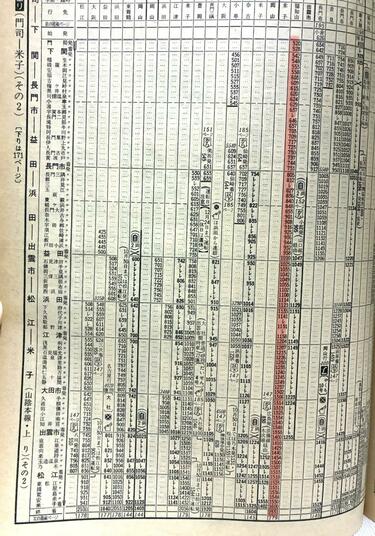 昭和54年の時刻表で見つけた「長距離普通列車」 約18時間半の旅程に