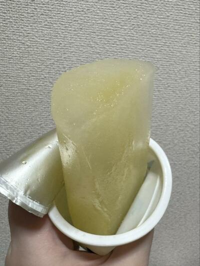 1回溶けていたようで「ひとかたまり」に……