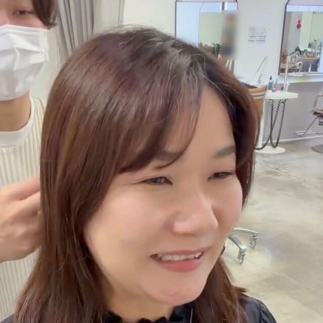 「やってみようかな」女性が勇気を出してイメージチェンジ！顎ラインもカバーされ「切ってよかった」と喜びの声