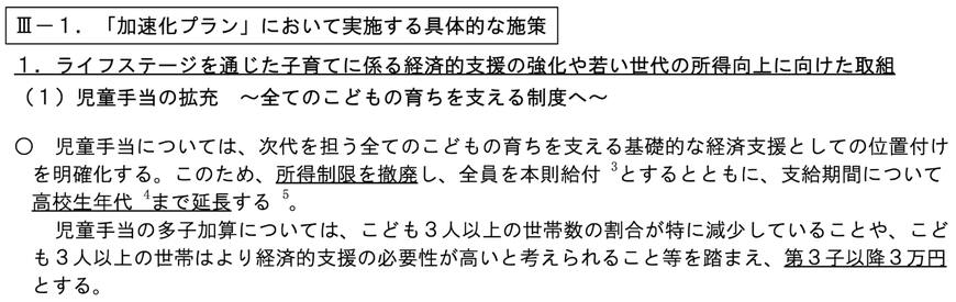 出所：こども家庭庁「令和6年度予算概算要求の概要」