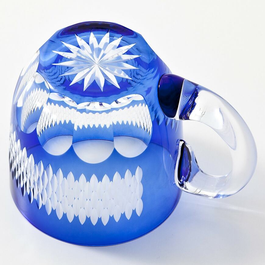 出所：無印良品ネットストア 江戸切子の硝子カップ