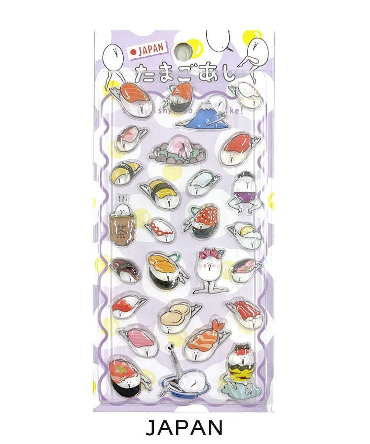 出所：Bleu Bleuet（ブルーブルーエ） たまごあしのぷっくりシール