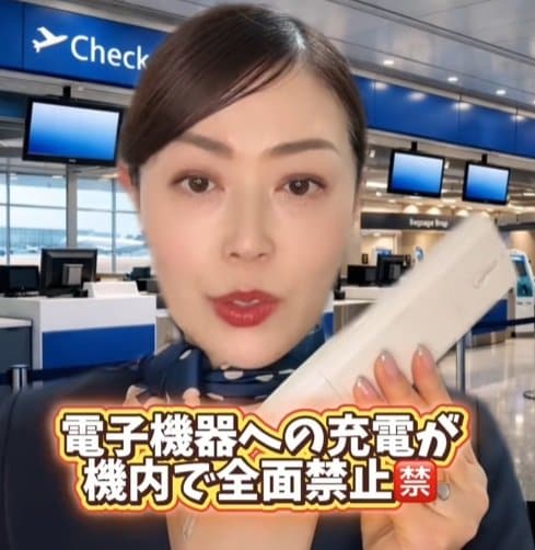 大韓航空グループ便では機内でのモバイルバッテリー使用が全面禁止に