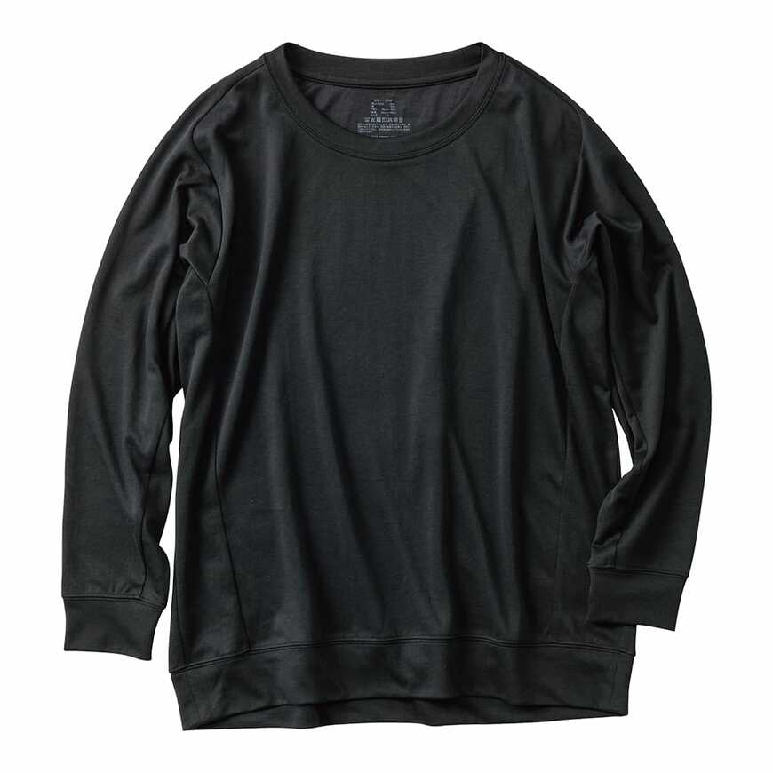 出所：ワークマン公式　レディースメディヒール（R）ルーム長袖シャツ