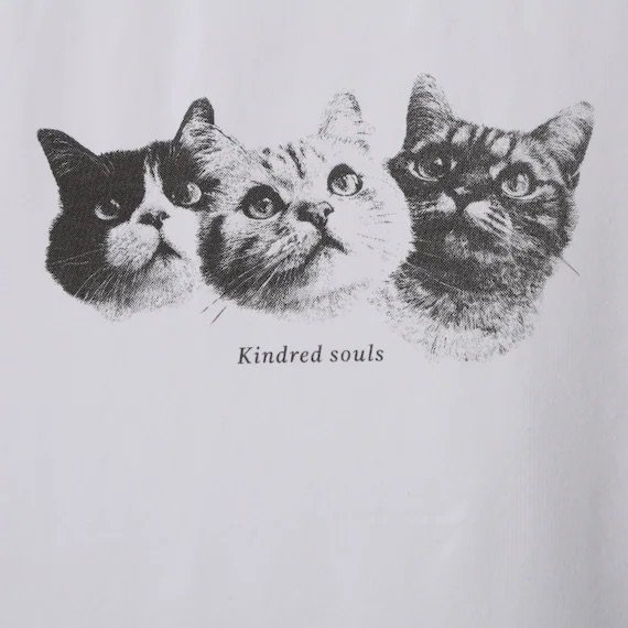 ニトリ公式　猫フォトTシャツ