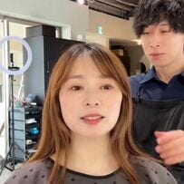 扱いやすいヘアスタイルを希望する女性→縮毛矯正×カラーで「過去イチ」のツヤ髪に変身！