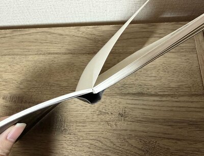 セリア、M-06760 ムー A6レザー調ノートB罫 60枚商品画像