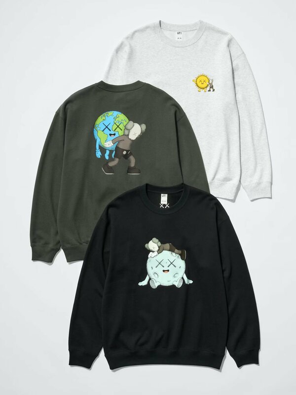 コンプしたくなるかわいさの3デザインのスウェット